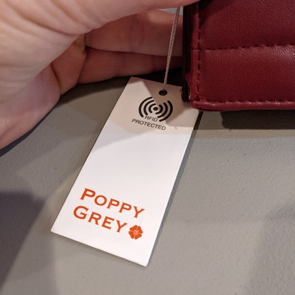 Poppy Grey Wallet NEW - Picture 5 of 7
